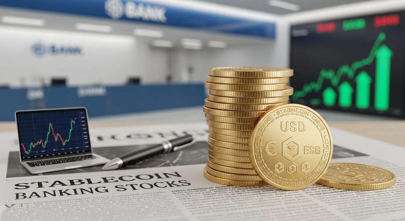 스테이블코인 은행주