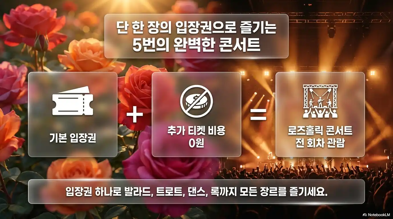 2026 곡성 장미축제 5번의 콘서트
