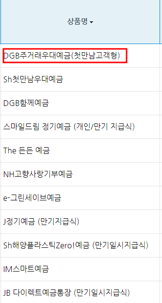 금리 확인 방법