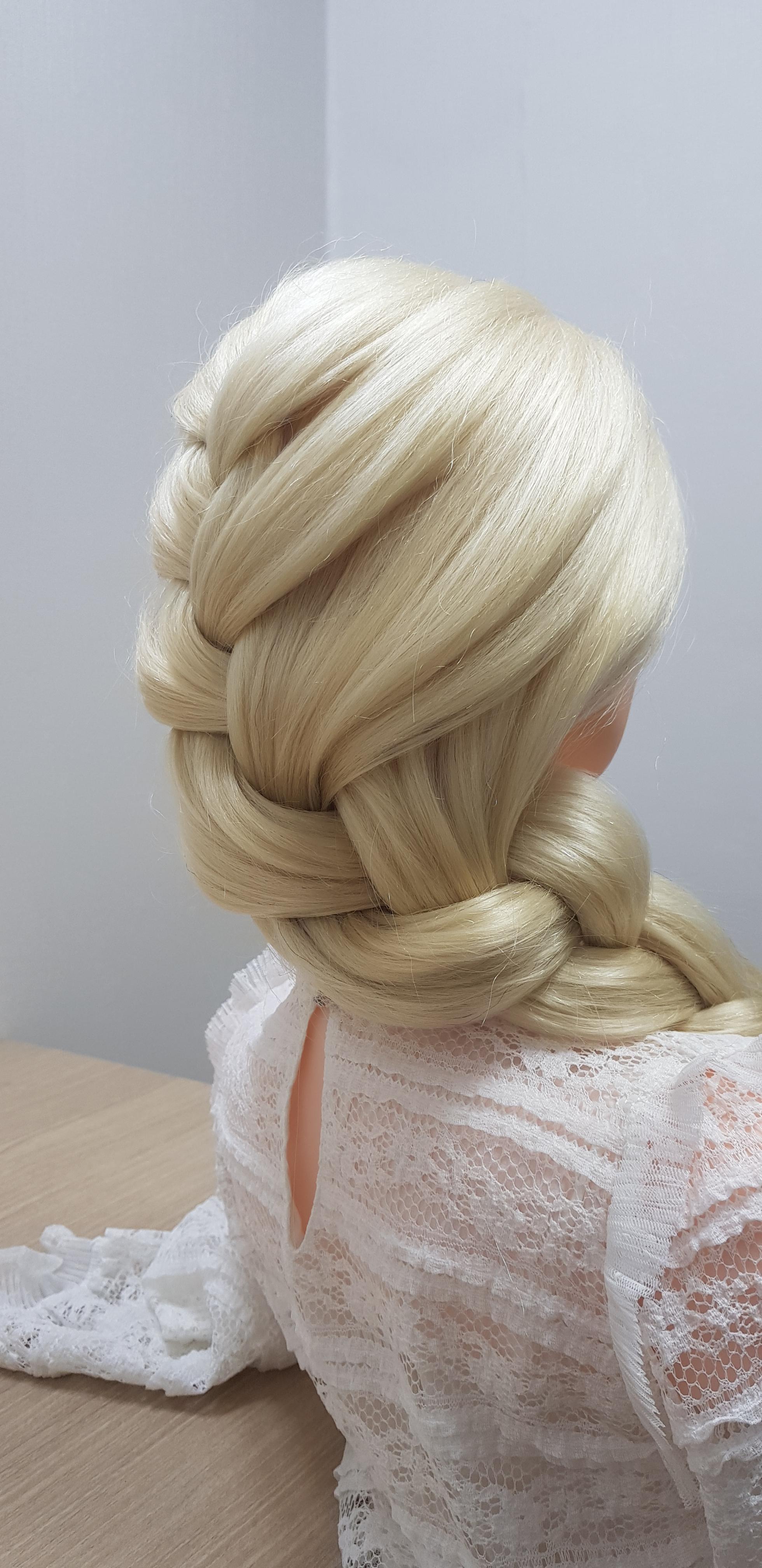 겨울왕국 엘사 헤어스타일