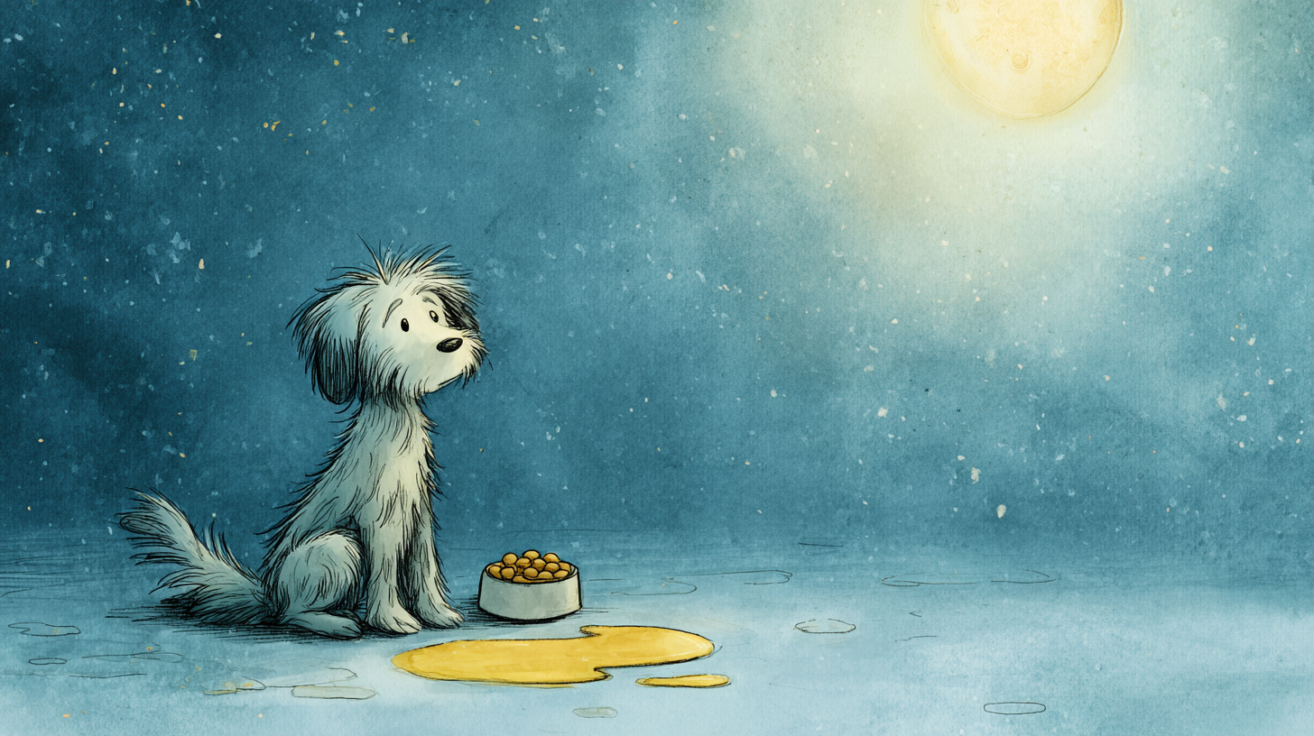 강아지 구토 원인 (노란 구토 vs 흰 거품)