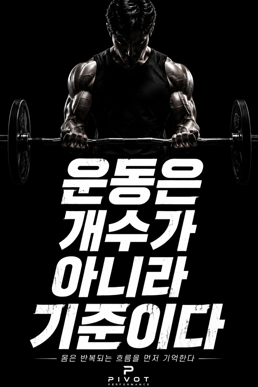 운동은 개수가 아니라 기준이다