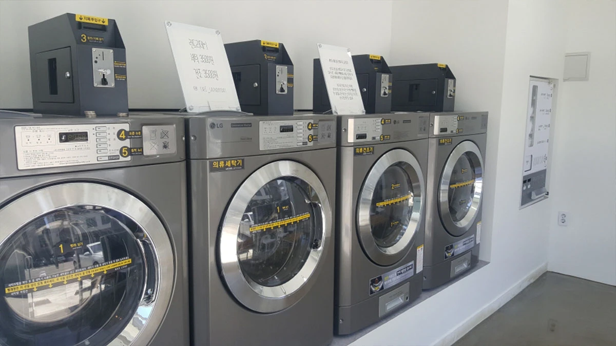 카페 코인세탁기 코인건조기