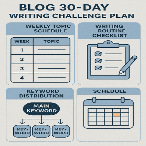 30일 글쓰기 챌린지 구성법 관련 사진