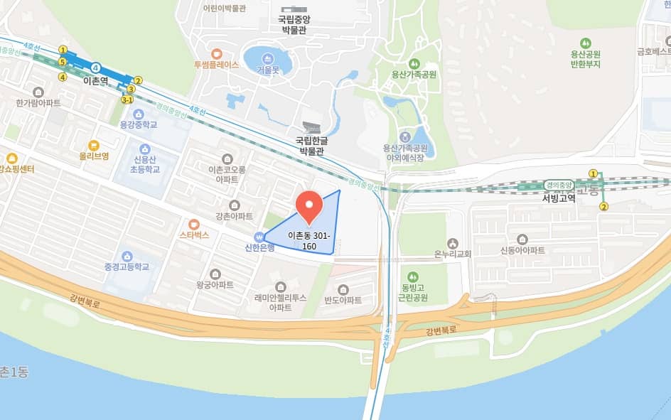 이촌 르엘 위치