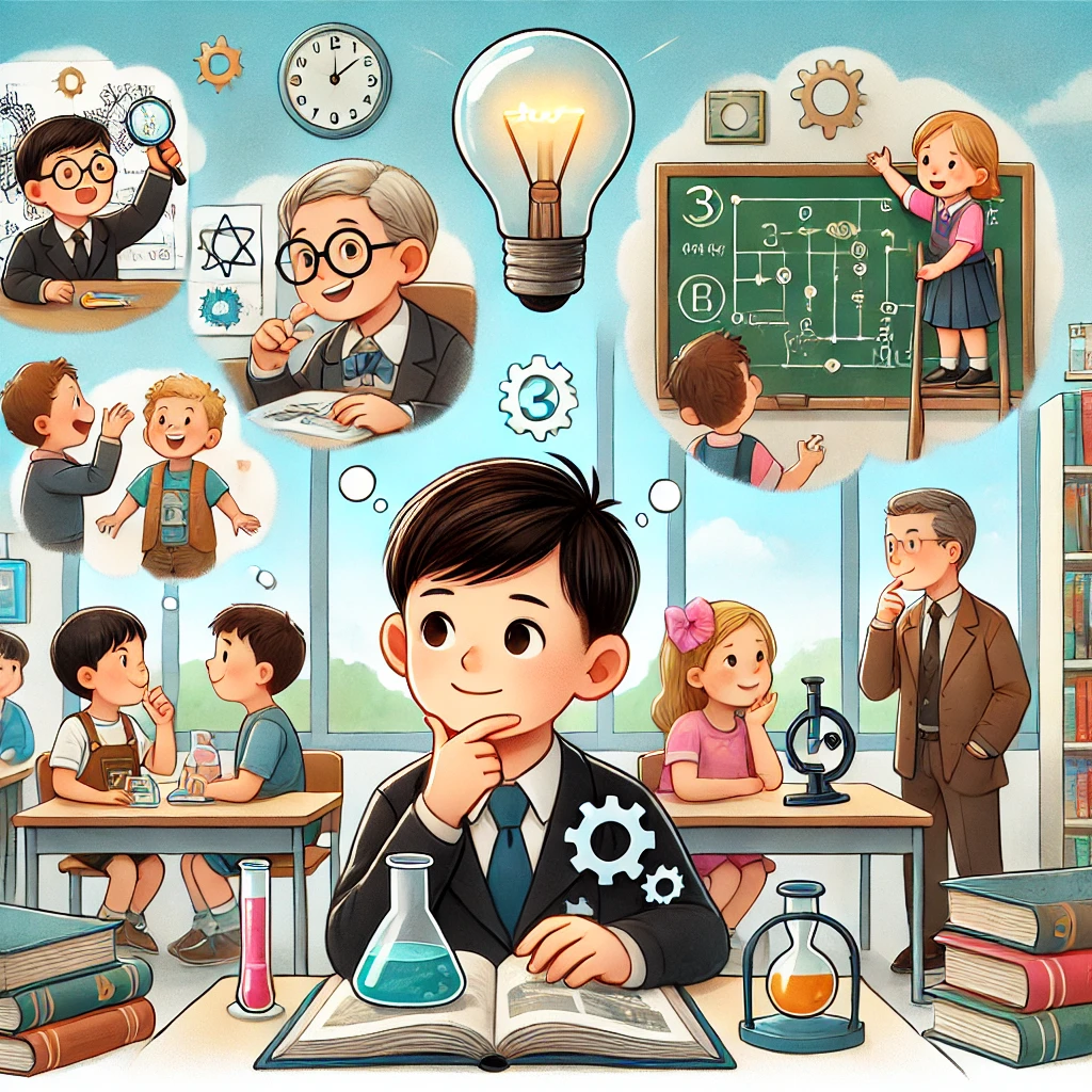 초등학교 3학년, 10세 사고력과 논리력 성장 관련 이미지