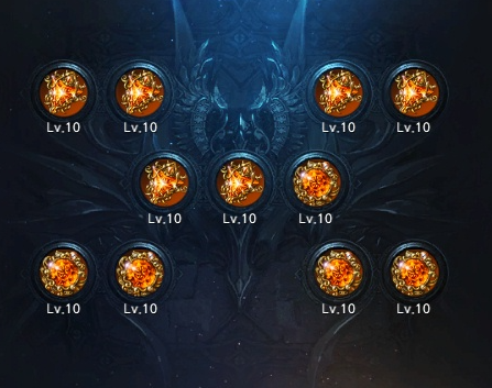 절제 창술사 보석 셋팅