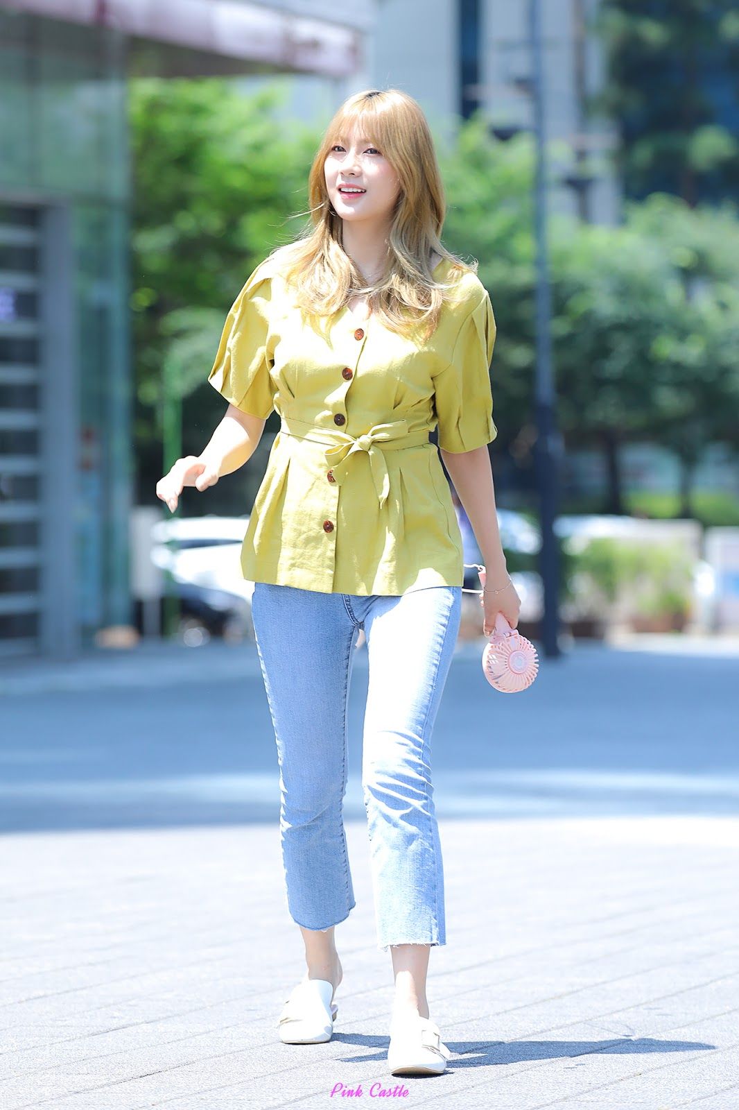 에이핑크 하영 무대사진