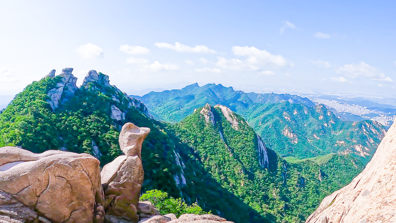 북한산 만경대, 오리바위