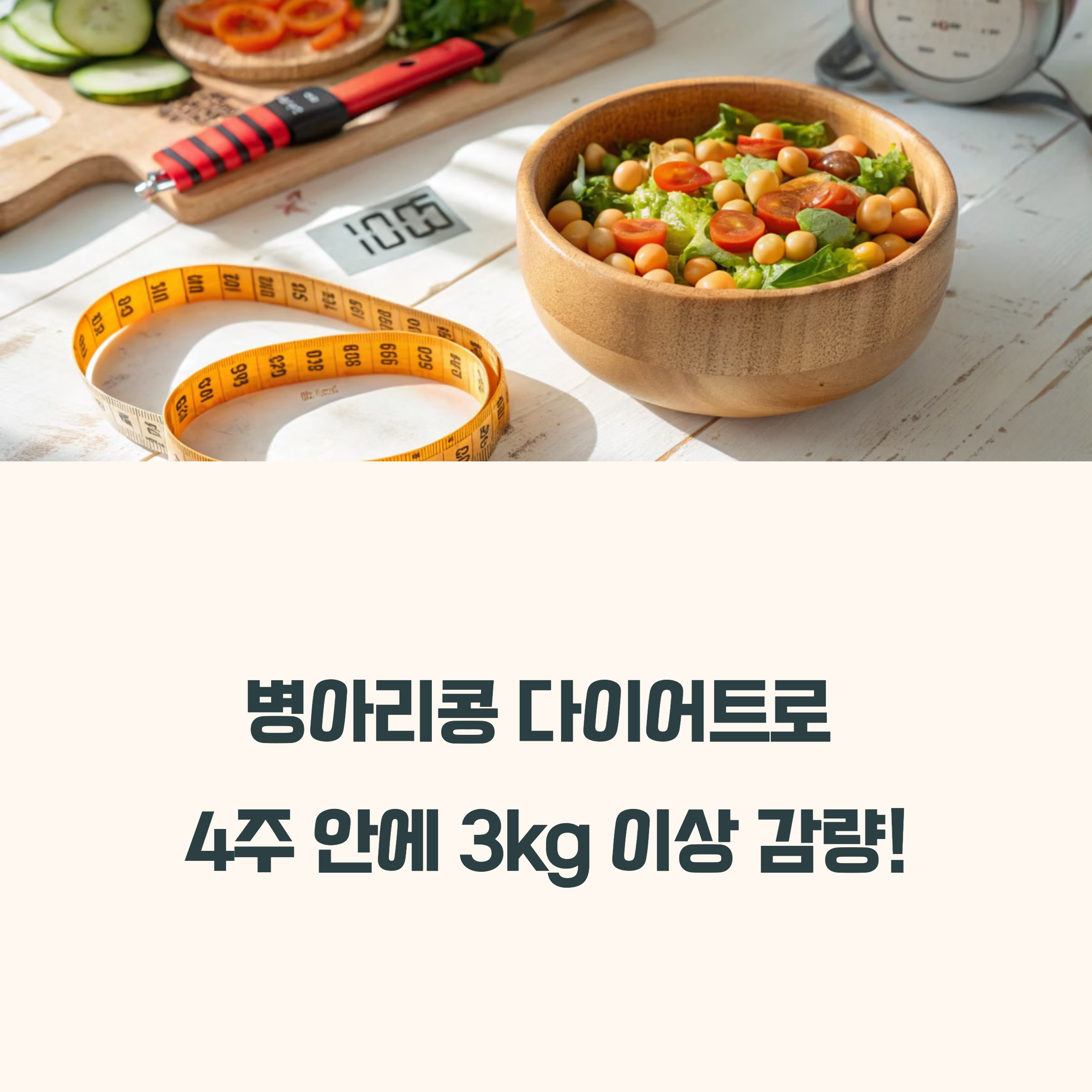 병아리콩 다이어트 성공률 높이는 황금 레시피와 식단표