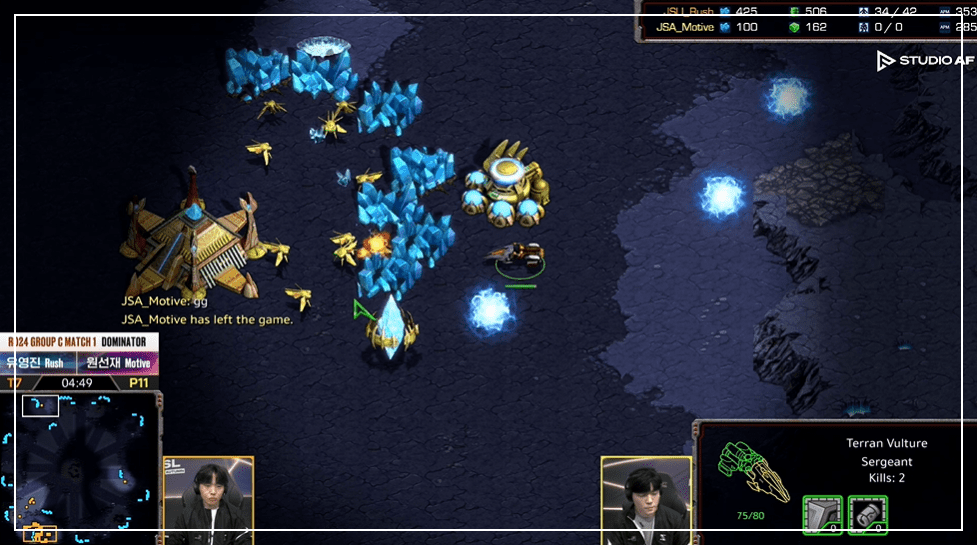 SSL 24강 C조 1경기 마무리