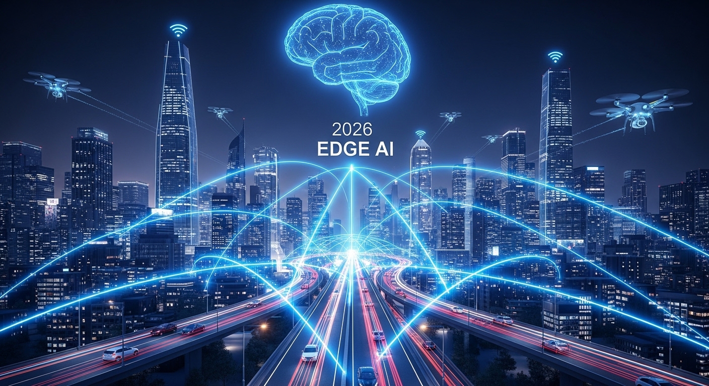 2026년 미국 엣지컴퓨팅 관련주: AI가 클라우드를 벗어나 우리 곁으로 오는 순간