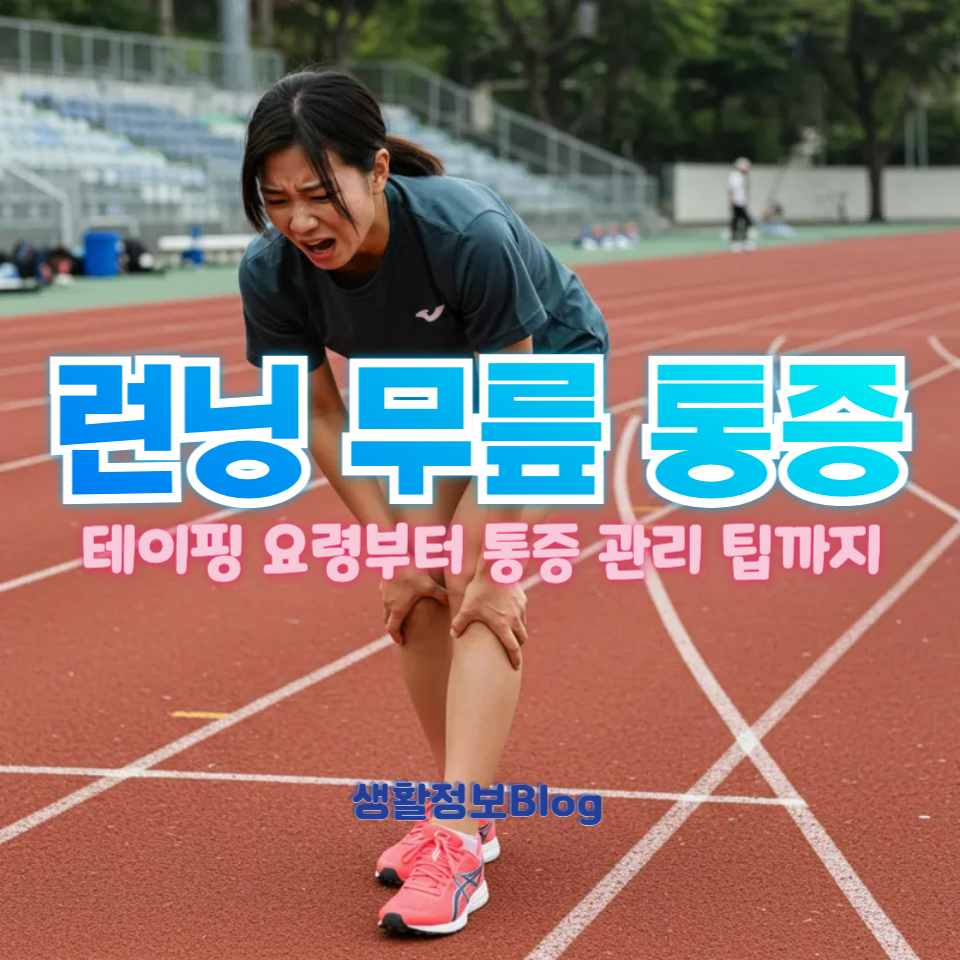 런닝 초보가 꼭 알아야 할 무릎 통증