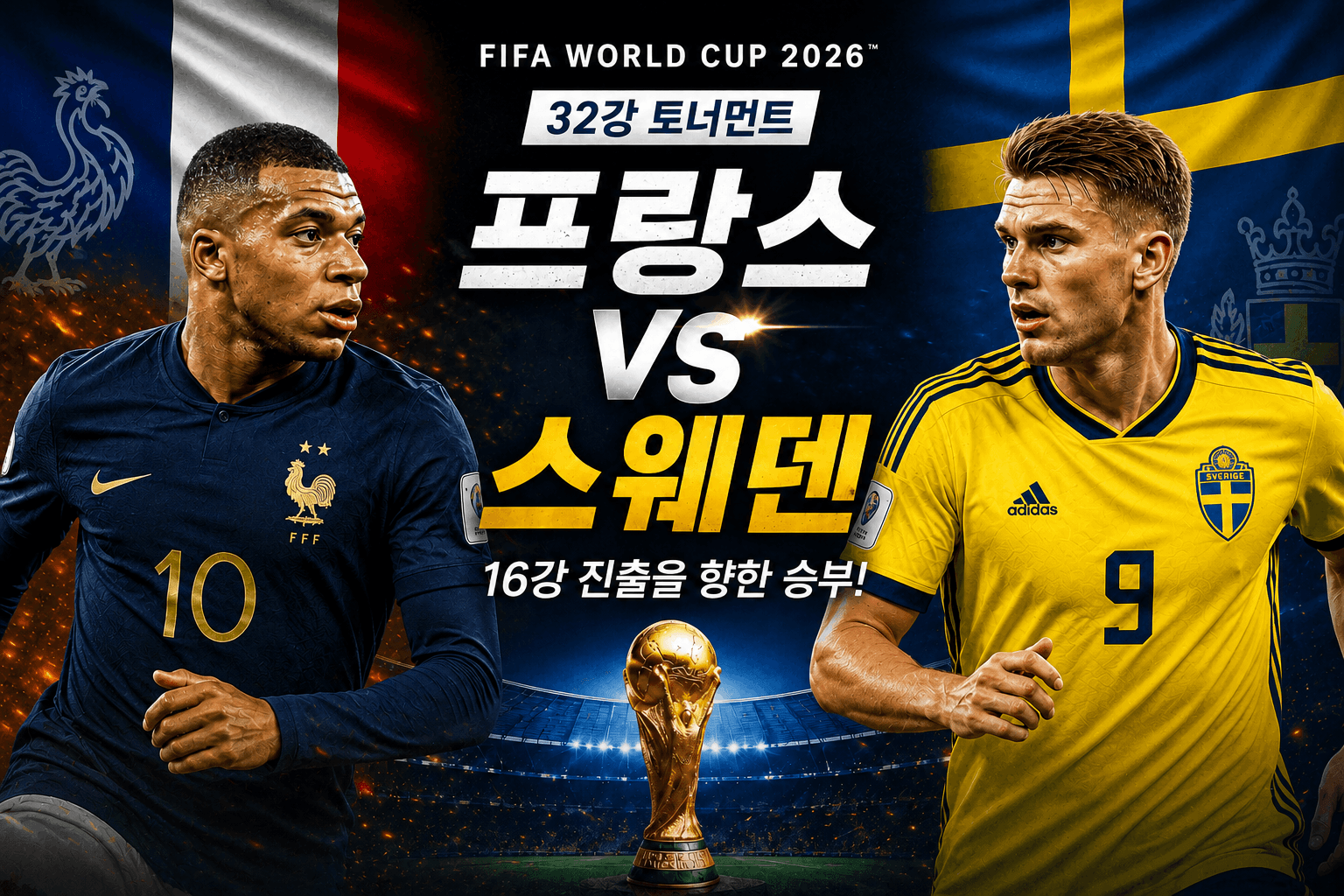 프랑스 vs 스웨덴