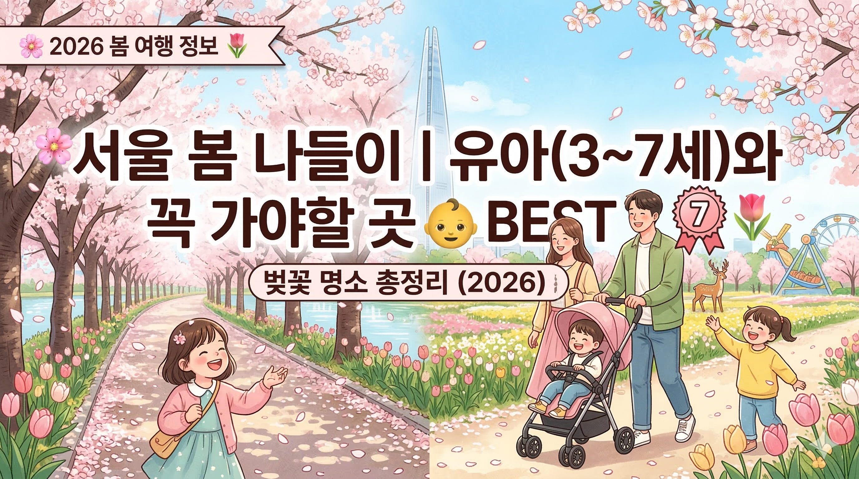 서울 유아와 가야 할 봄 나들이 썸네일