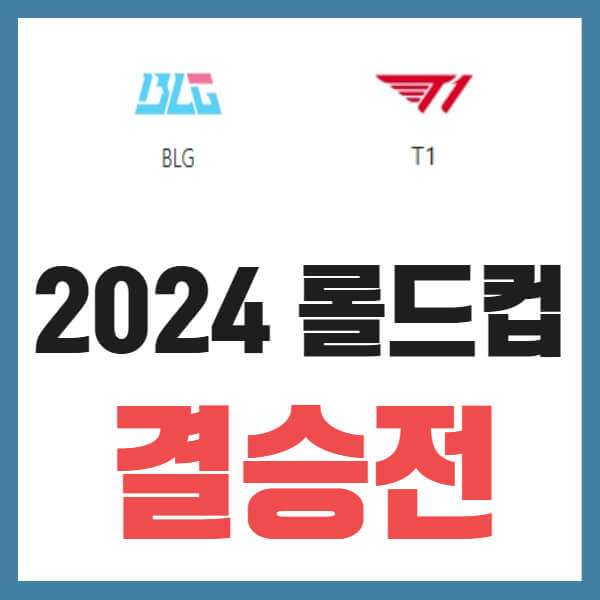 롤드컵 결승전