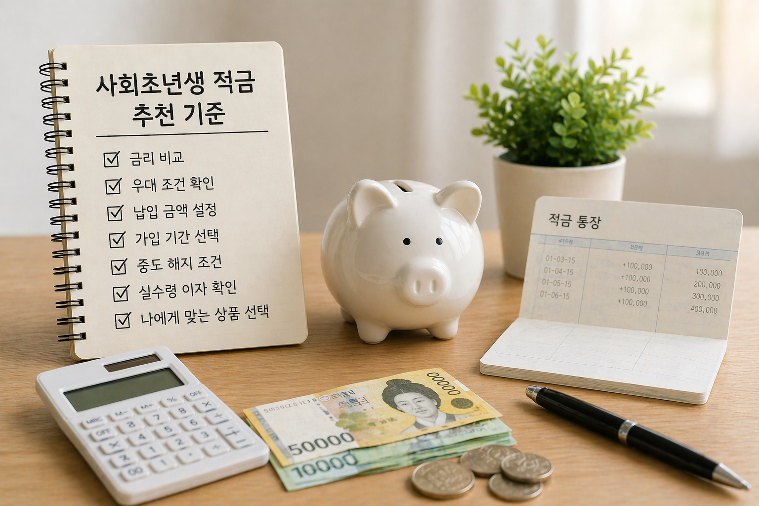 사회초년생 적금 추천 기준 관련사진