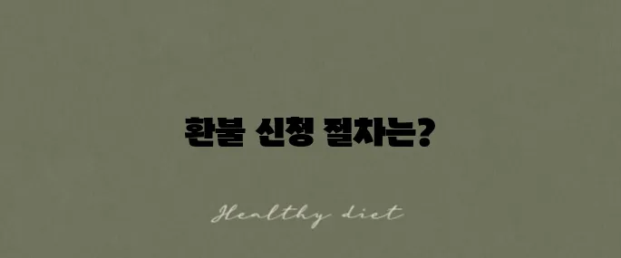 카카오 선물 환불 신청 방법과 사용 여부 확인하기
