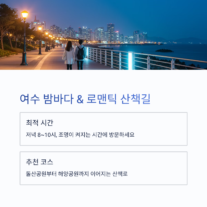 여수 가볼만한곳 완전정복