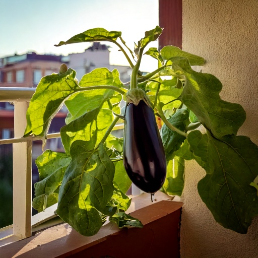 베란다 vs 노지 텃밭 비교