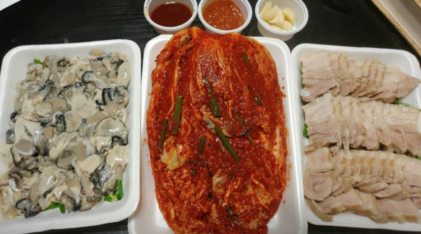 생방송투데이 굴김치보쌈 족발 파전 쟁반국수 외국인의밥상 인천 서구 가야보쌈족발전문