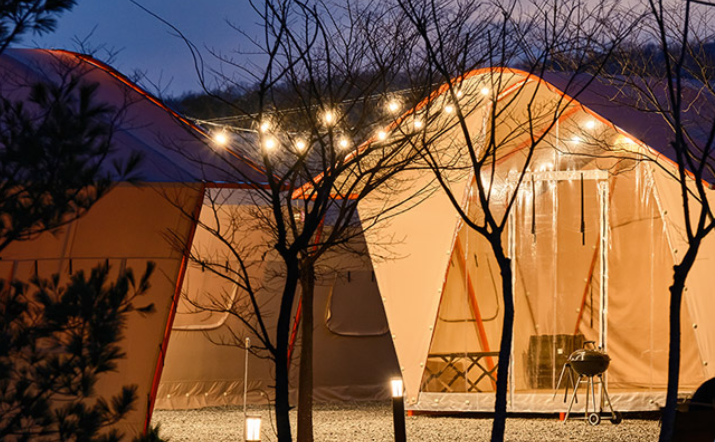 DMZ 파주 평화누리 캠핑장-예약선착순 , 요금및 위치