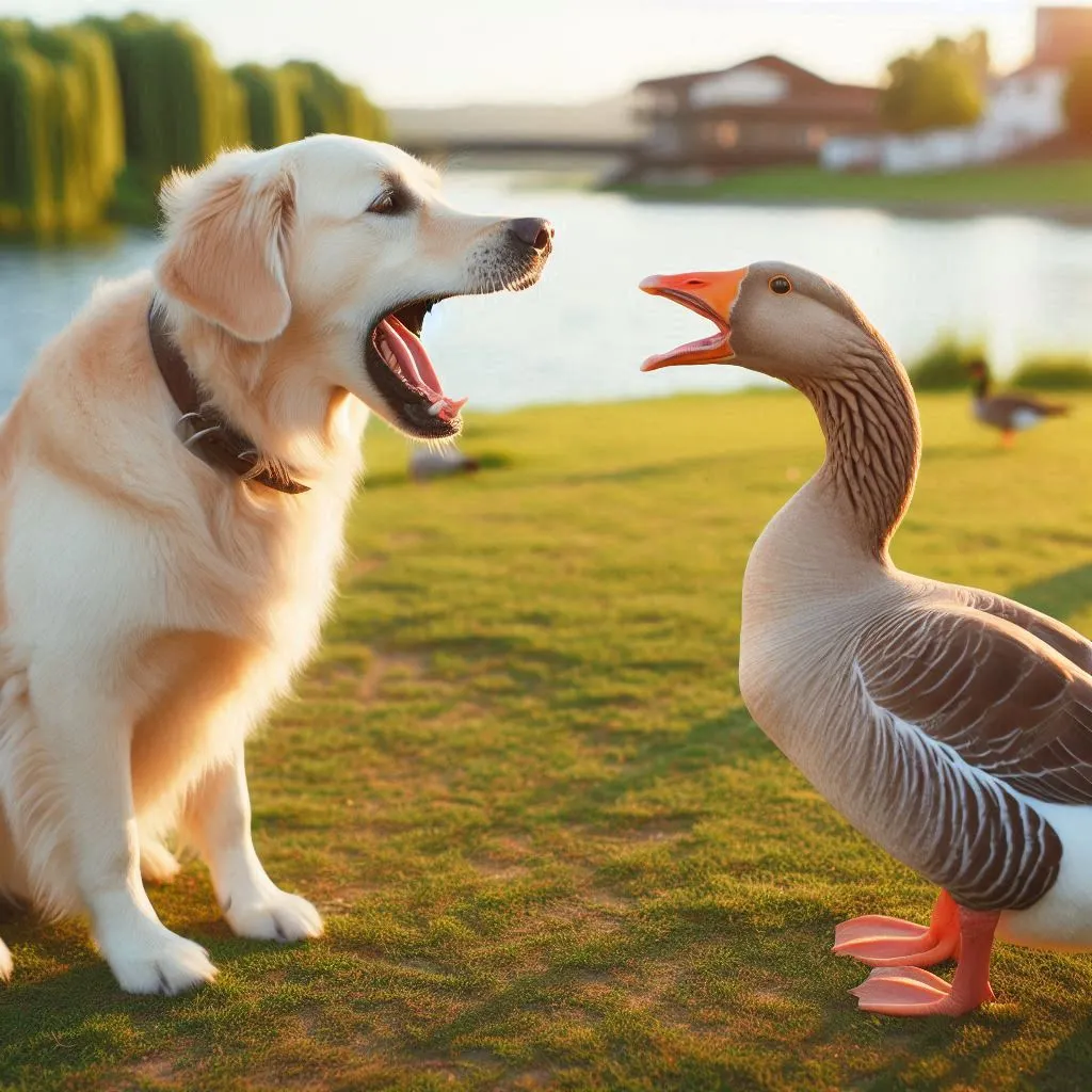 강아지 거위소리7