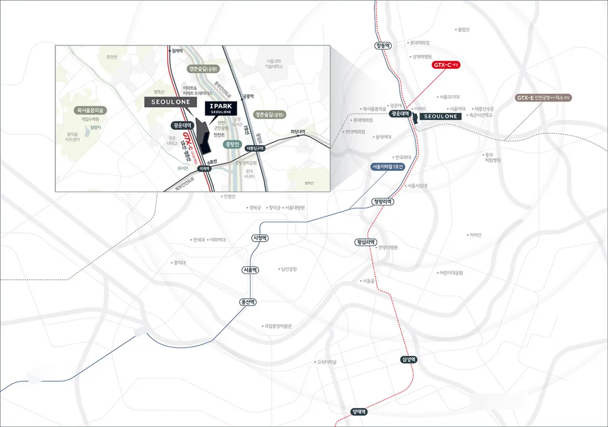 서울원아이파크-공식홈페이지-입지지도