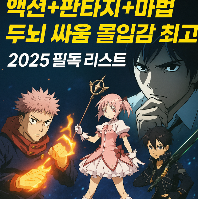 액션 판타지 마법 두뇌 싸움 몰입감 최고 작품 관련 사진