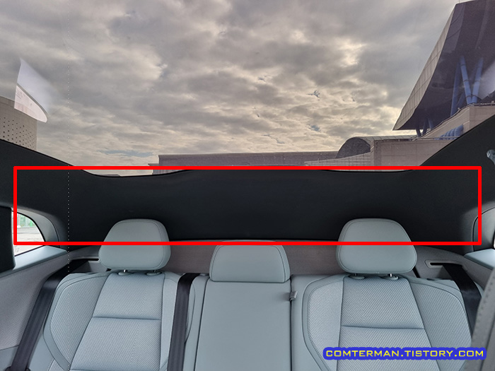 폴스타4 후면 시야