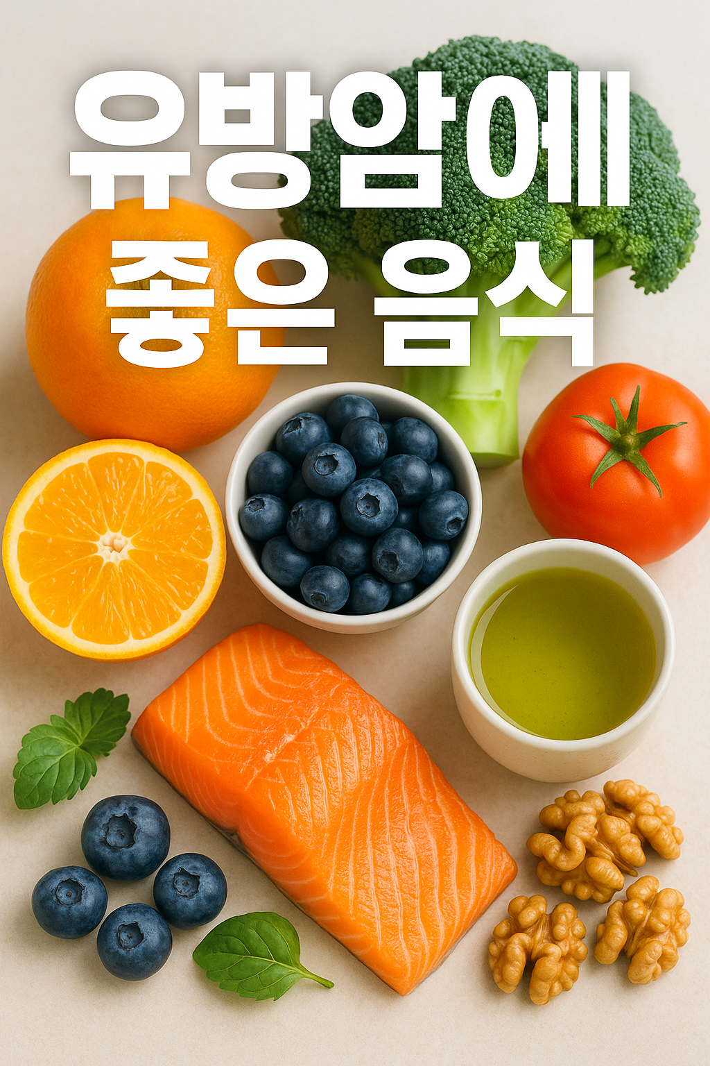 유방암에 좋은 음식