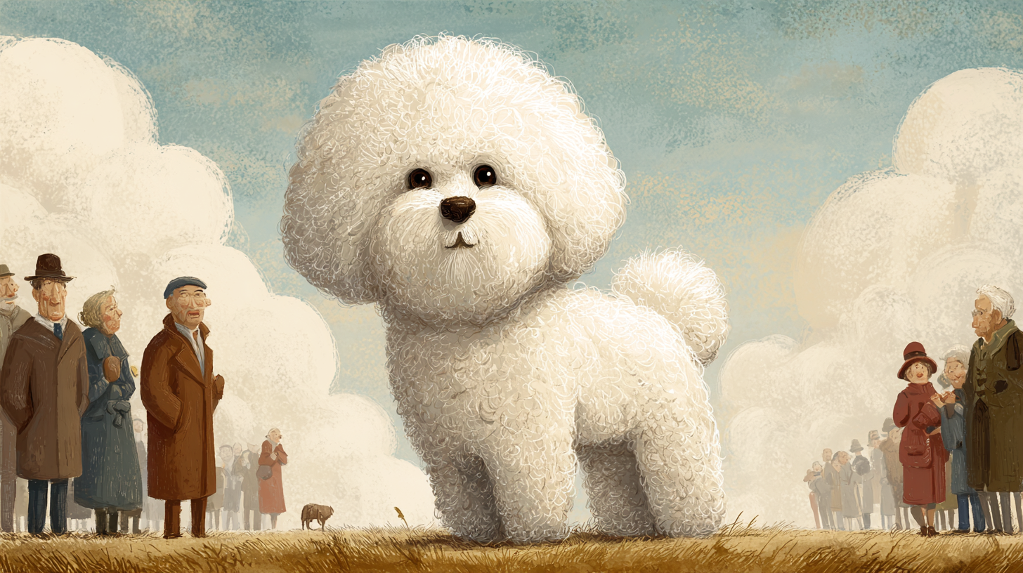 비숑 프리제 순종 구별법