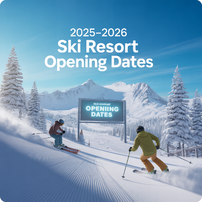 2025~2026 전국 스키장 개장일 이미지