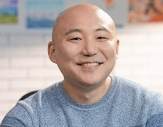 웃고 있는 주호민