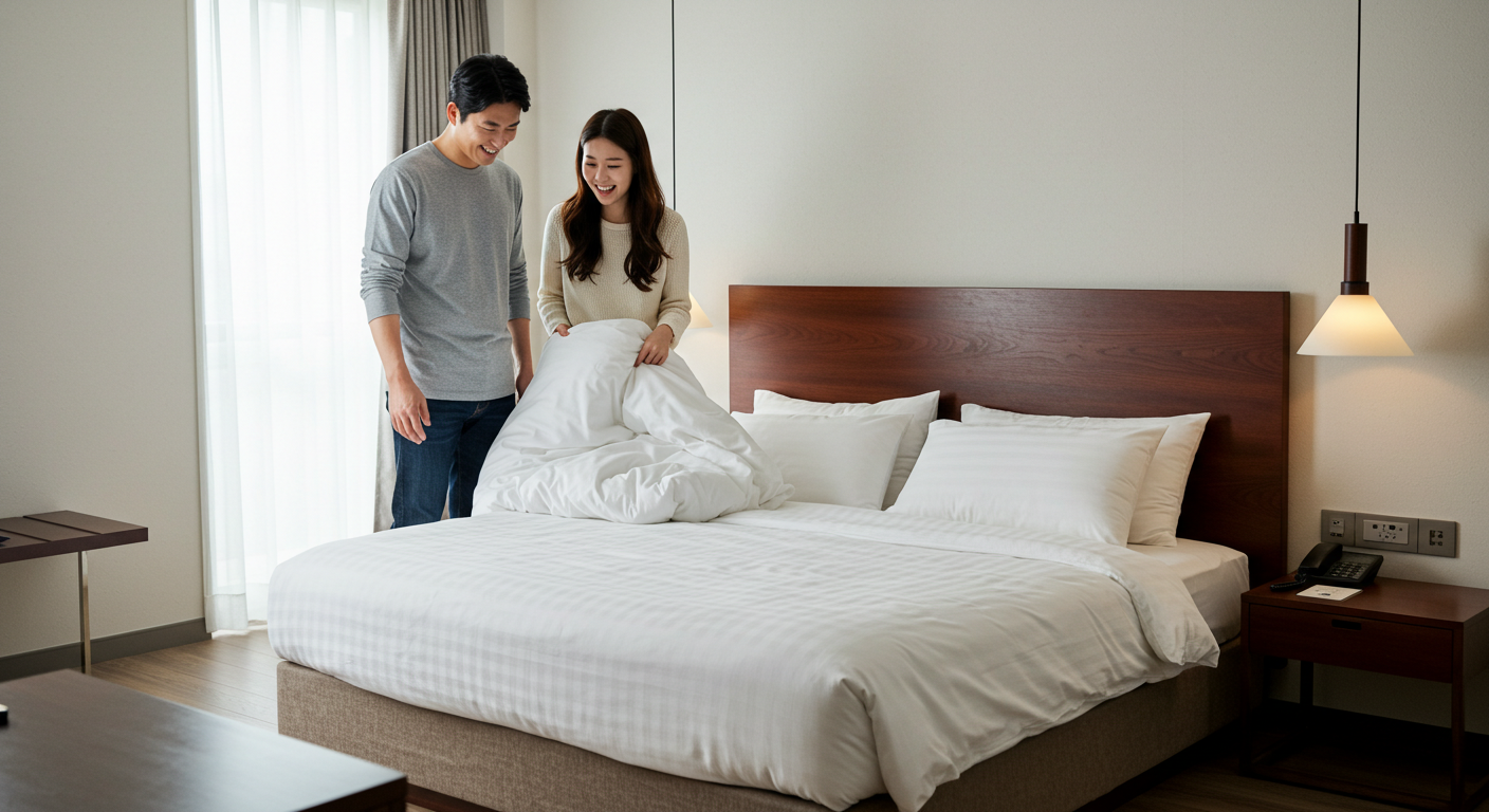 호텔 침대 매트리스