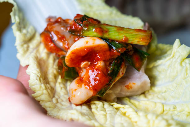 절임배추와수육