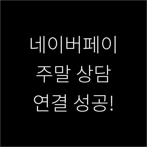 네이버페이 1588-3819 상담원 ..