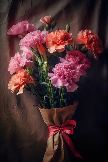 카네이션 꽃다발