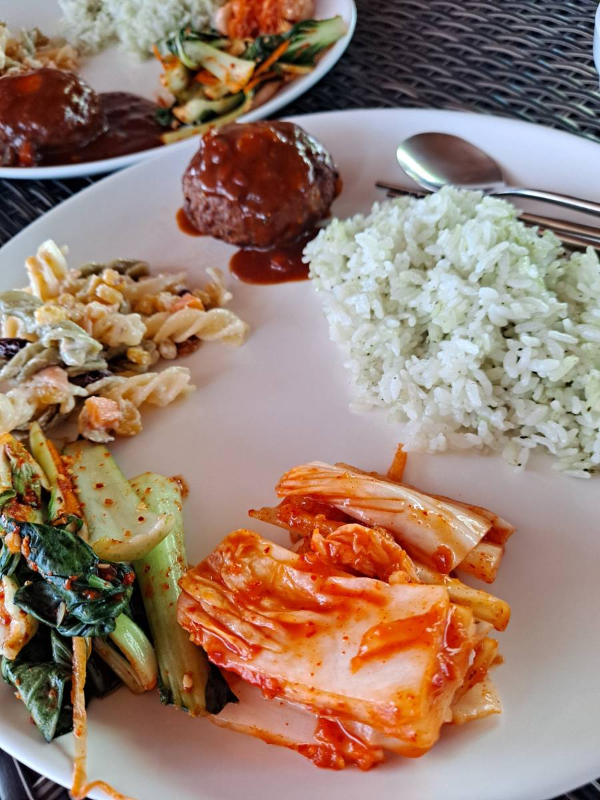 필그림하우스 점심 비주얼