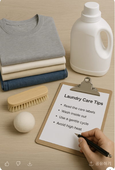 의류 손상 줄이고 옷 오래 입는 세탁 비법 총정리 관련 사진