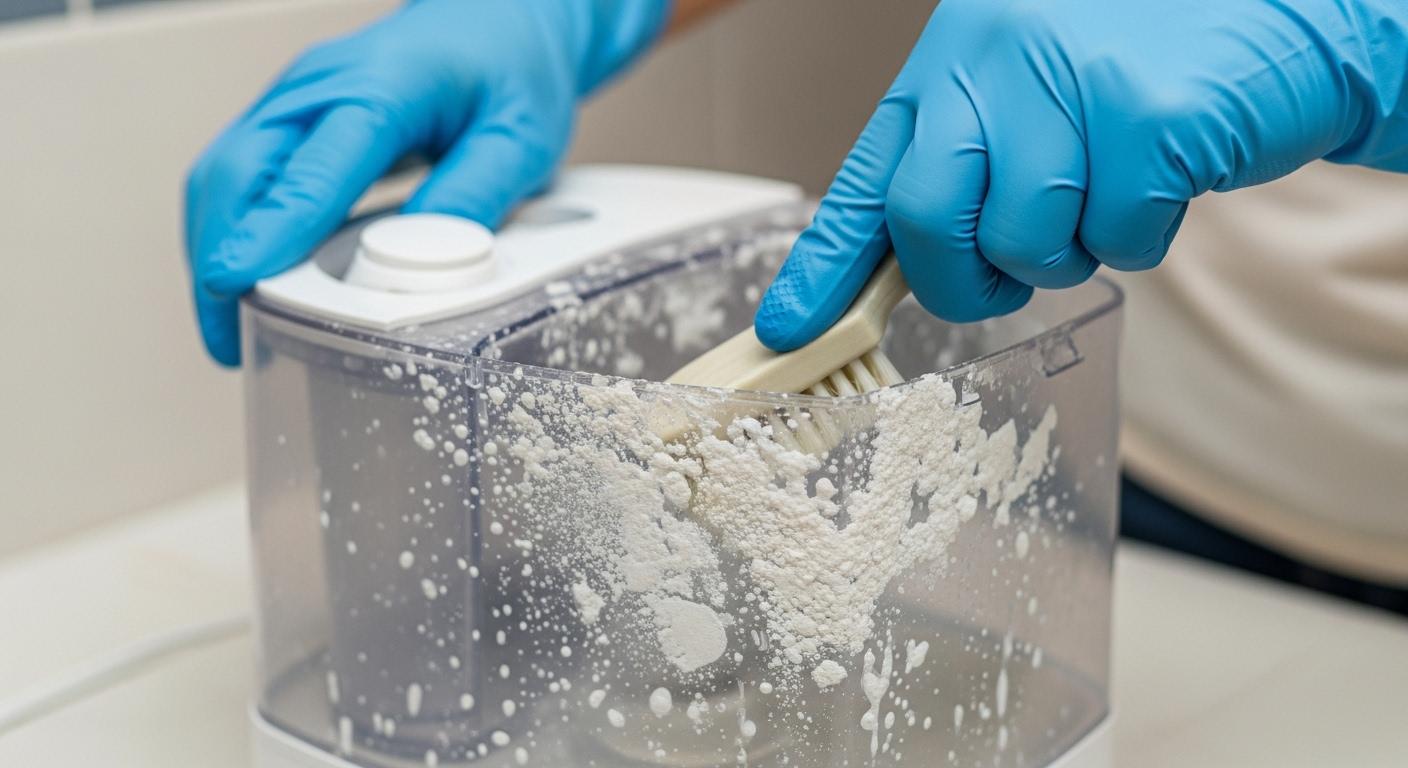 가습기 물석회 제거