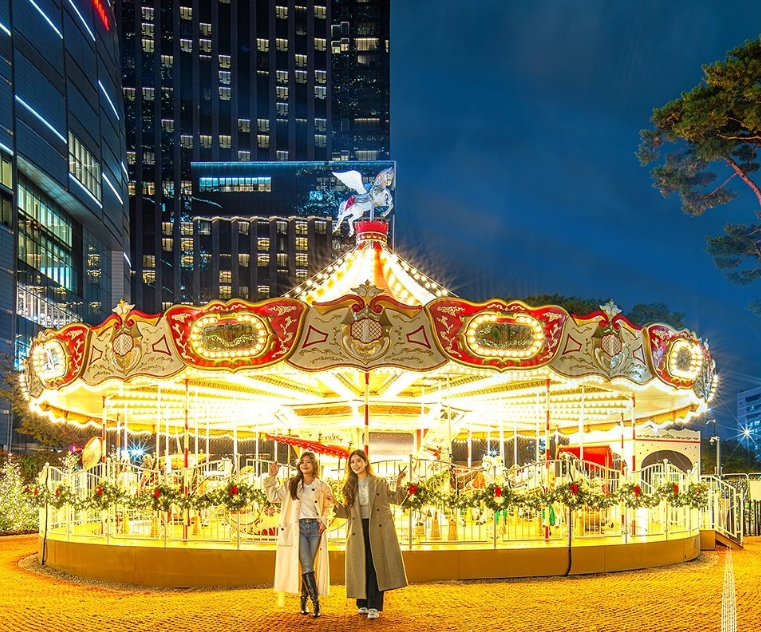 롯데월드몰 크리스마스 마켓 예약방법 패스트트랙 구입방법 무료주차