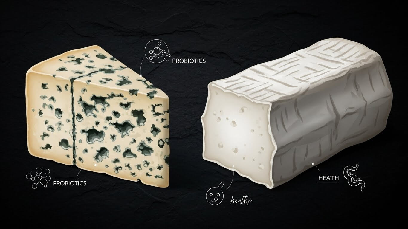 블루치즈 &amp; 염소&middot;양 치즈: 특수 치즈의 영양학적 가치