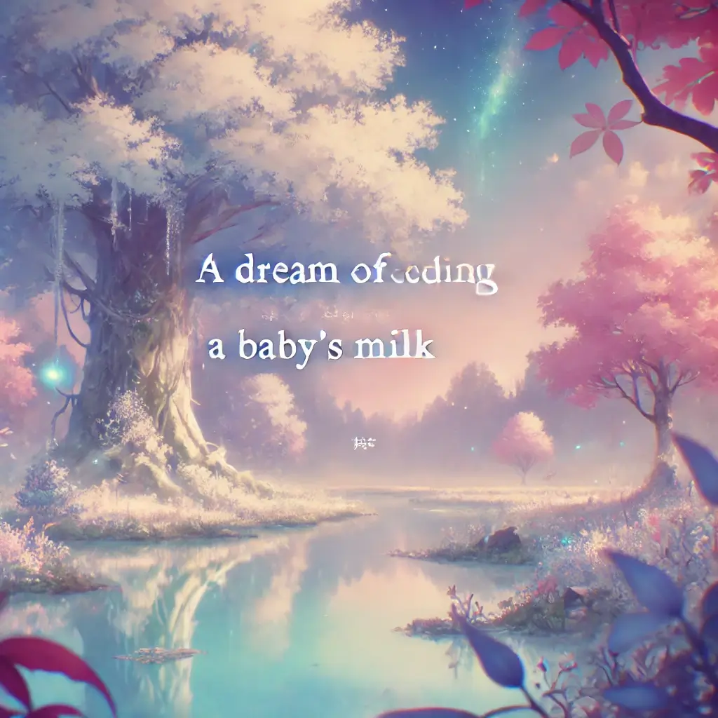 아기한테 젖먹이는 꿈