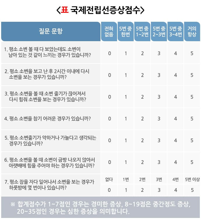 전립선비대증