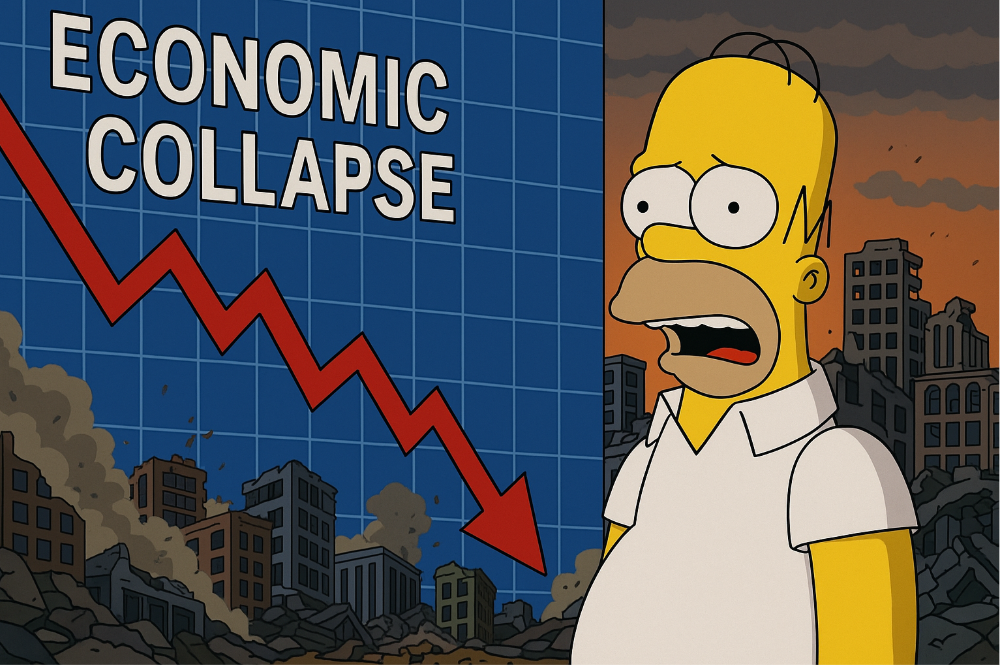 심슨 예언 25년 미국 경제 폭락