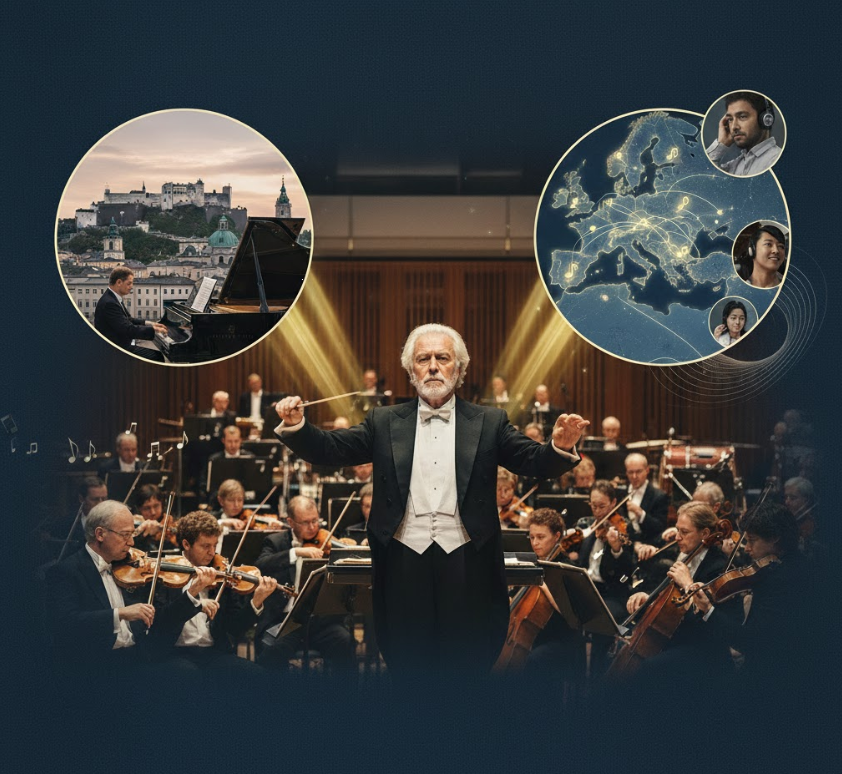 헤르베르트 폰 카라얀 관련 그림