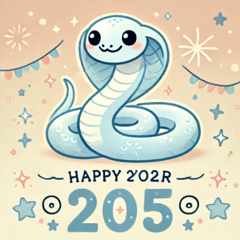 2025 신년 인사 관련 이미지(을사년)
