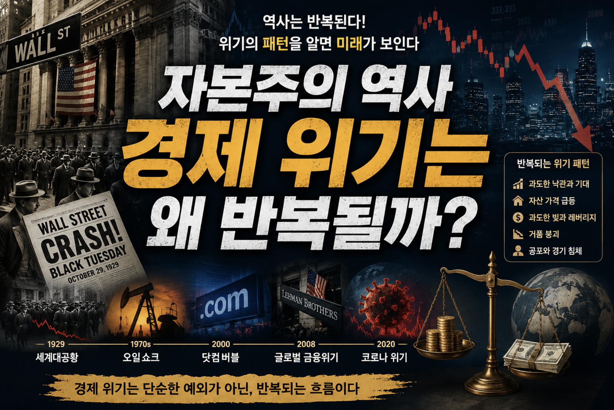 자본주의 역사 경제 위기는 왜 반복될까