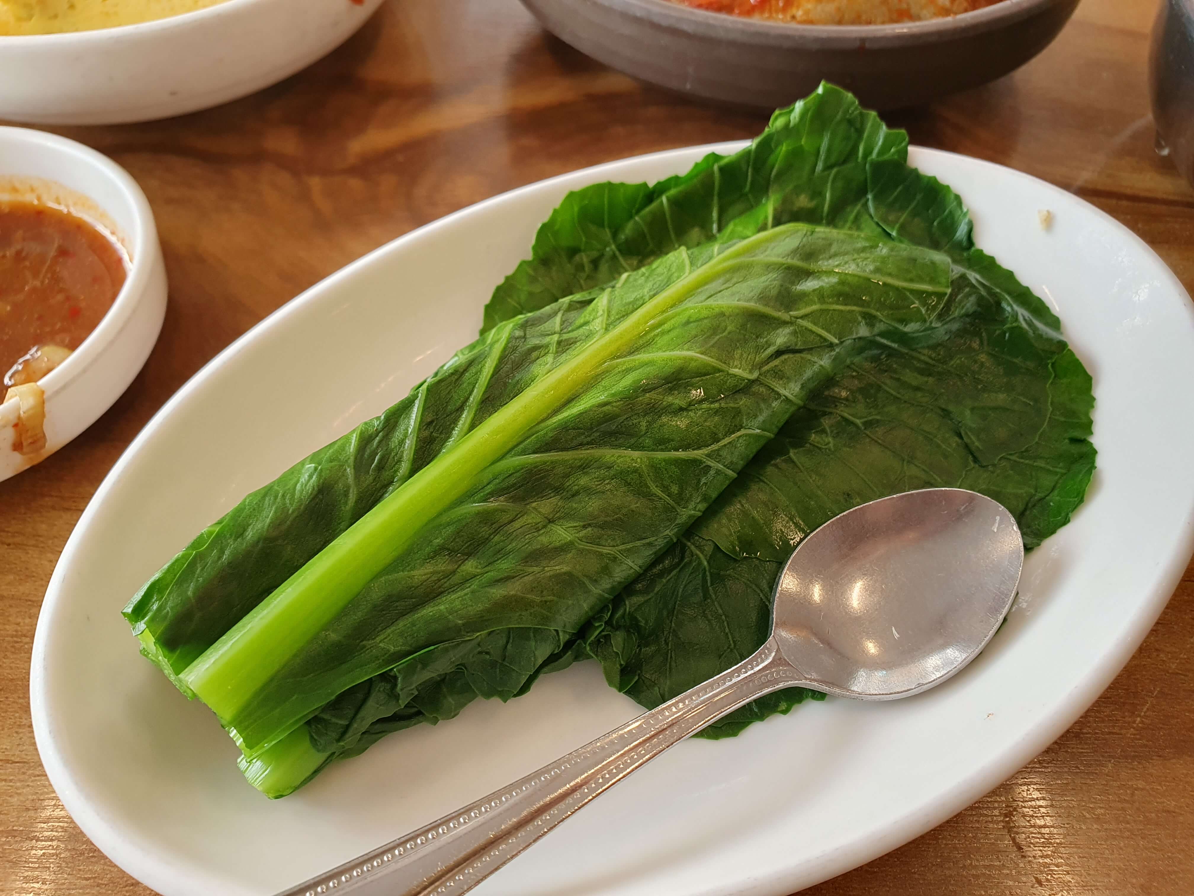 광안동(광안리해수욕장) 맛집 할매재첩국-케일쌈